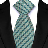  Luxury Green Color Floral Paisley Men's Ties