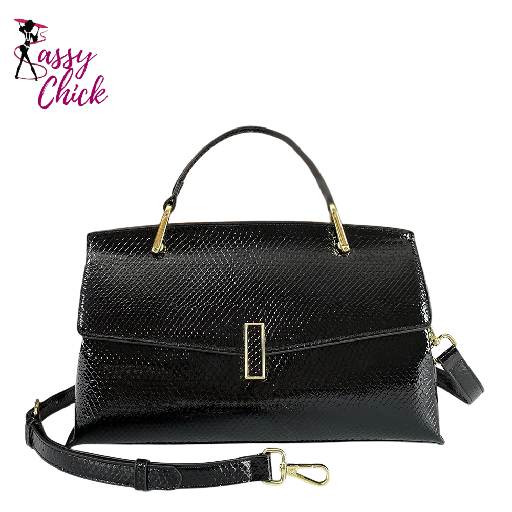 Luxury High End Fashion European Crossbody Bag Sassy Chick Logo