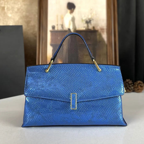 Blue Luxury High End Fashion European Crossbody Bag