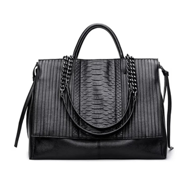 Luxury Large Capacity Crocodile Handbags 