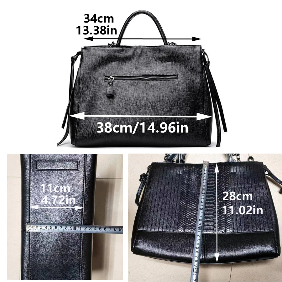 size of crocodile handbag