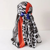 Luxury Leopard Print  Bandanas Hijab