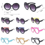 Collection of Luxury Oversized Round  Goggles Sunglasses