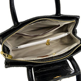 Compartment Luxury Patent Leather Shoulder Crossbody Bag
