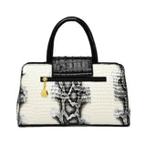 Back of Luxury Patent Leather Shoulder Crossbody Bag
