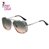 Luxury Punk Steampunk Vintage Sunglasses Sassy Chick Logo