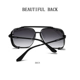 Luxury Punk Steampunk Vintage Sunglasses 