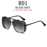 Luxury Punk Steampunk Vintage Sunglasses
