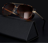 Luxury Retro Pilot Vintage Men Sunglasses