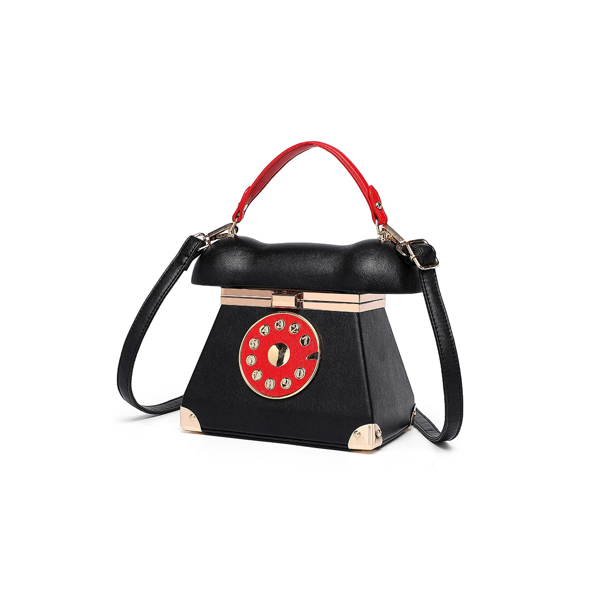 Black Luxury Retro Versatile Design Handbag