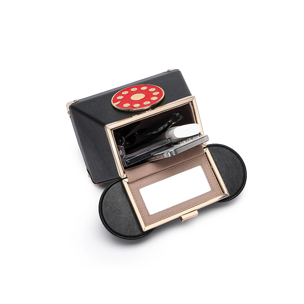 Compartment of Luxury Retro Versatile Design Handbag