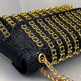 Luxury Rhinestone Evening Clutch Bag