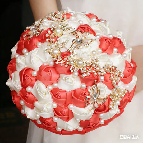 Luxury Rhinestone Wedding Bouquet