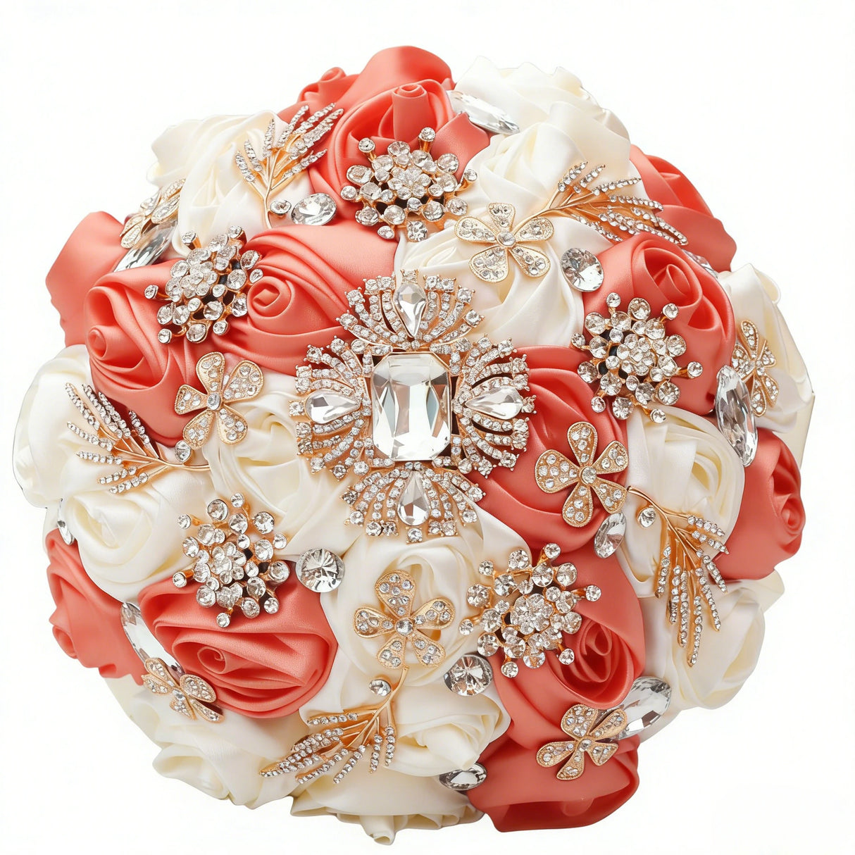 Luxury Rhinestone Wedding Bouquet