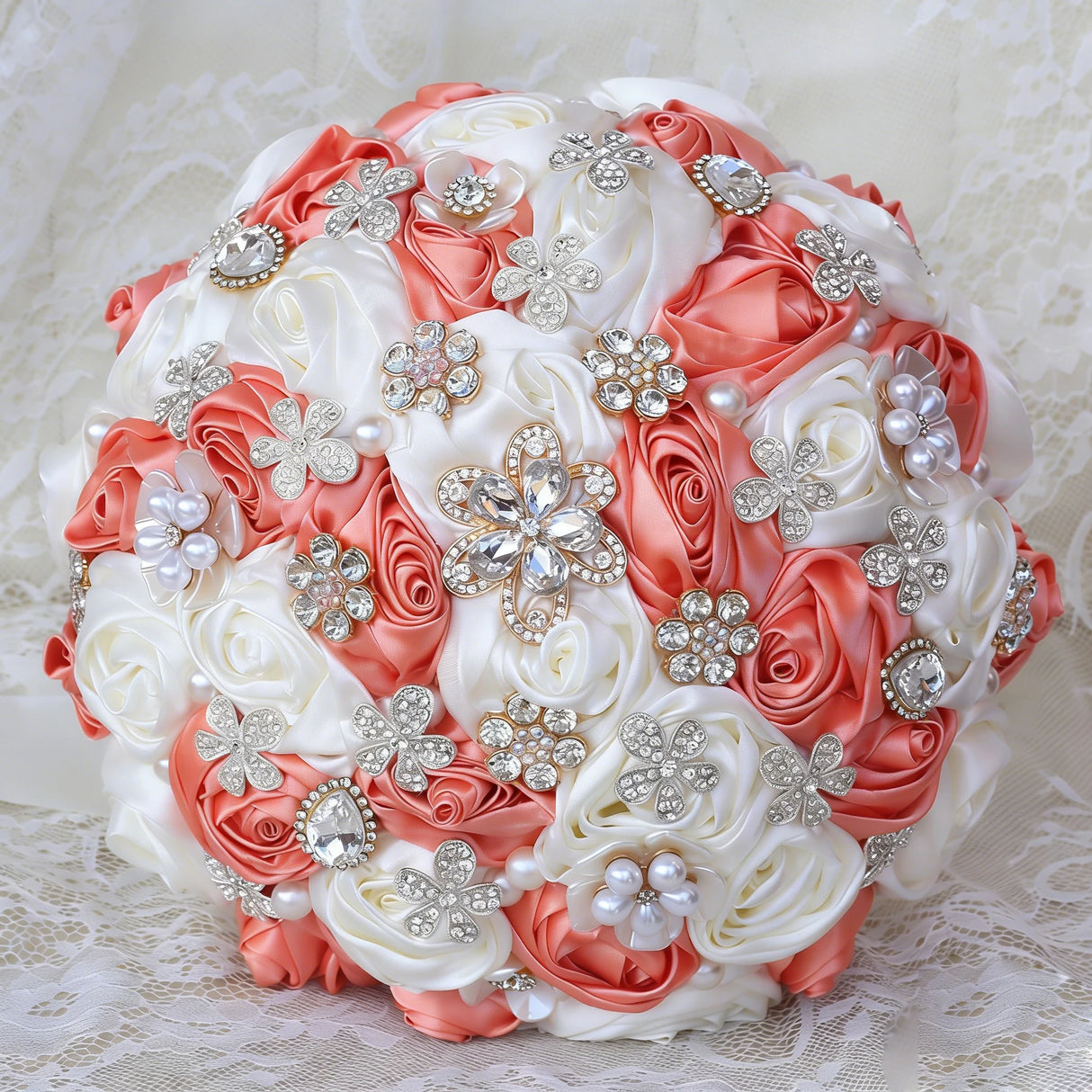 Luxury Rhinestone Wedding Bouquet