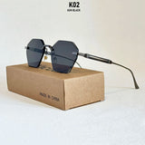 Luxury Rimless UV400 Protection Sunglasses