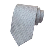 Luxury Sliver Color 8CM Business Wedding Ties