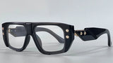 Black Luxury Square Polarized UV400 Driving Sunglasses