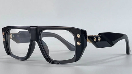 Black Luxury Square Polarized UV400 Driving Sunglasses