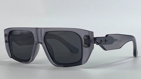 Gray Luxury Square Polarized UV400 Driving Sunglasses