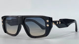 Black Luxury Square Polarized UV400 Driving Sunglasses