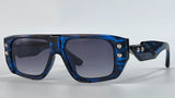 Blue Luxury Square Polarized UV400 Driving Sunglasses