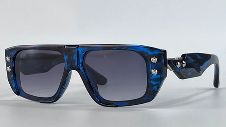 Blue Luxury Square Polarized UV400 Driving Sunglasses