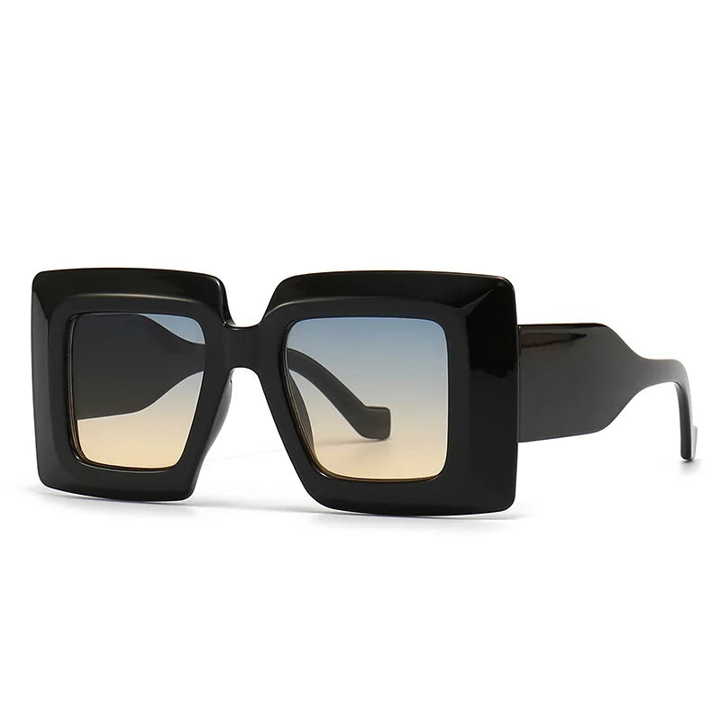 black brown plain sunglasses