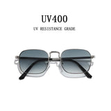Luxury Trendy  Metal Square Sunglasses