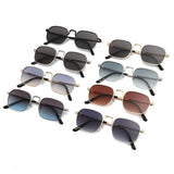Collection of Luxury Trendy  Metal Square Sunglasses