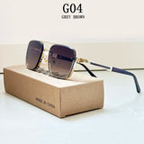 `Luxury Vintage Square Men Sunglasses