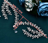 Size of bridal hair piece 