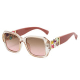 Luxury Women Rhinestones Decoration Sunglasses