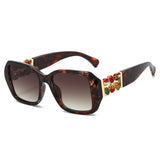 Luxury Women Rhinestones Decoration Sunglasses