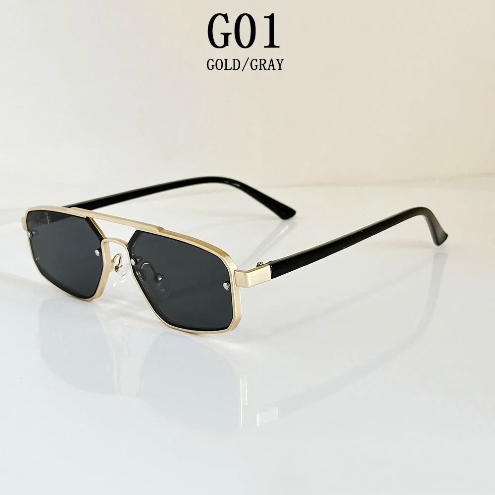 Men Vintage Steampunk Sunglasses
