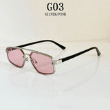 Men Vintage Steampunk Sunglasses