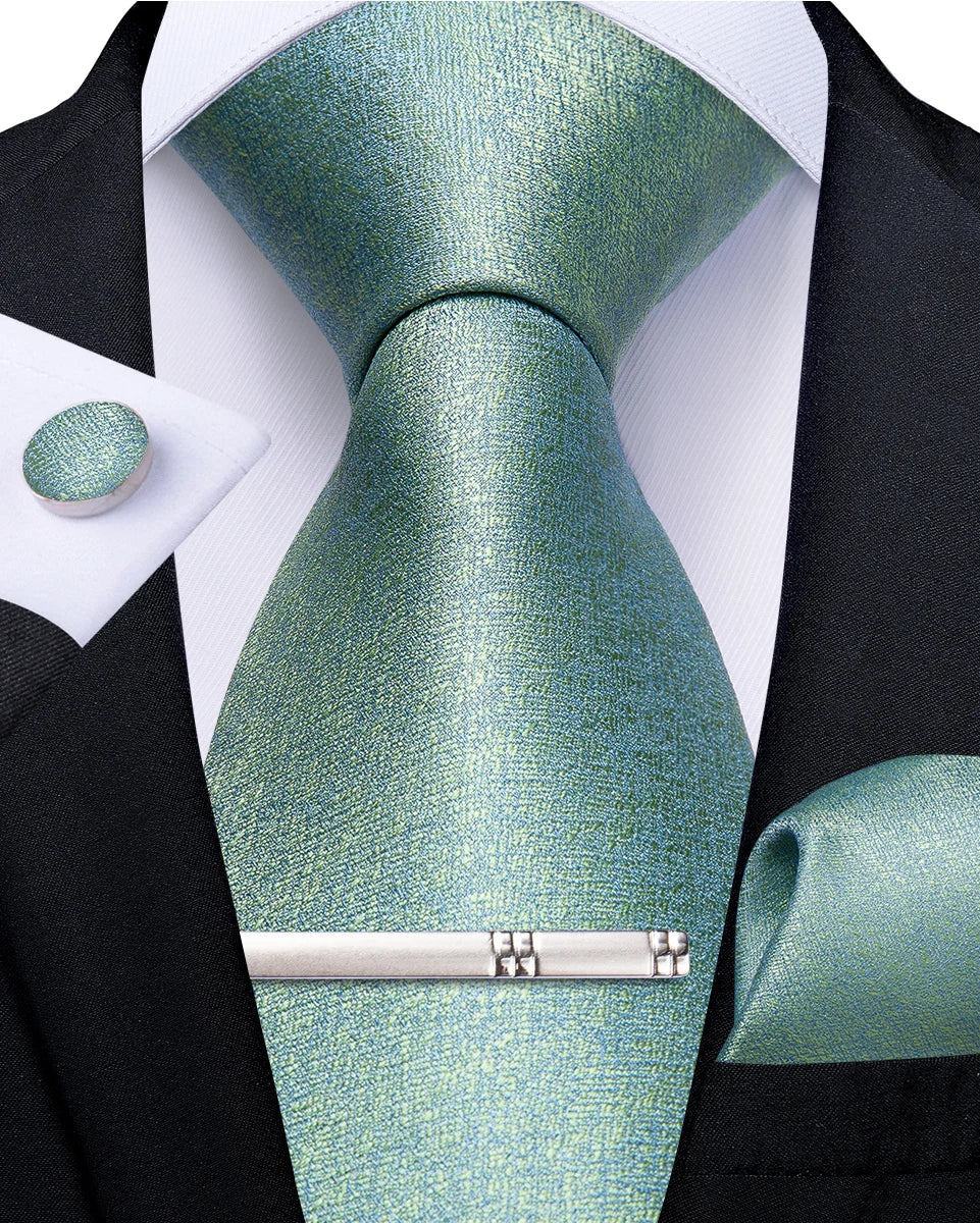 green tie set