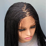 Micro Glue less Braid Lace Wig
