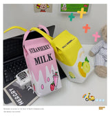 Collection of Milk Box Shape Shoulder Bag