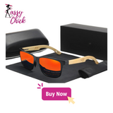 Natural Wooden Men Polarized Eyewear Sunglasses