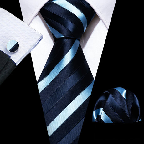 white black ties 