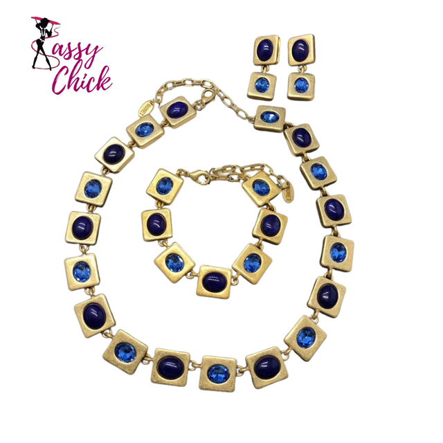 Necklaces Vintage Fashion Set Sassy Chick Logo