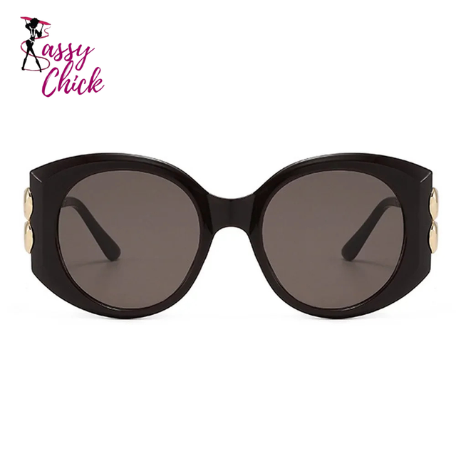 New Fashion Candy Color Ladies Casual Sunglasses Sassy Chick Logo