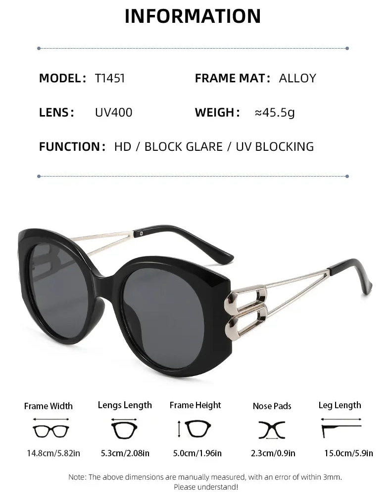 Details of New Fashion Candy Color Ladies Casual Sunglasses