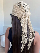 New Floral Lace Design Scarf