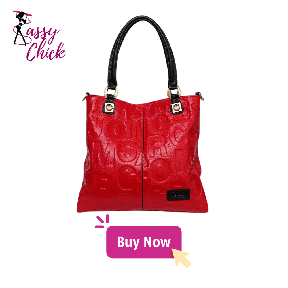 New Letter Printed Large Capacity Handbag