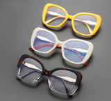 Collection of New Minimalist Anti Blue Light Flat Decorative Sunglasses