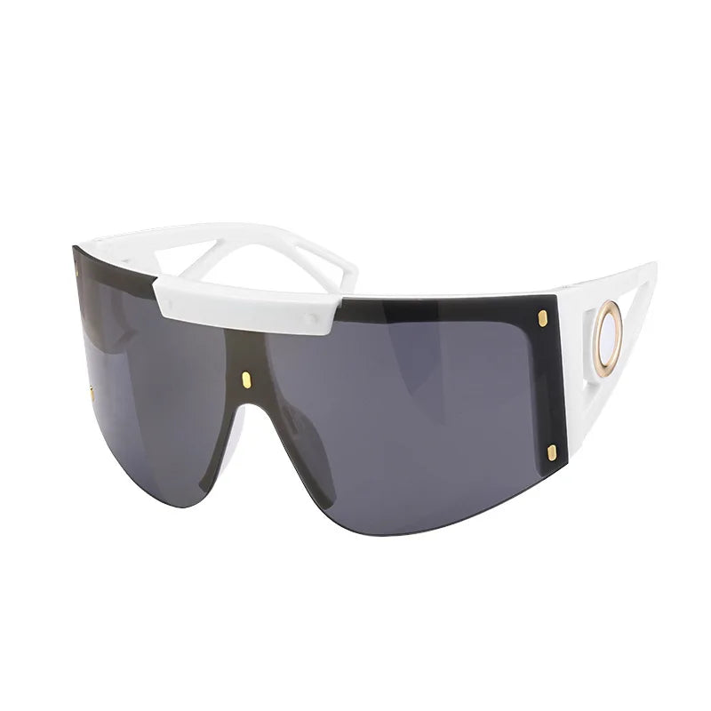 White New Rimless Spring Luxury Designer Sunglasses