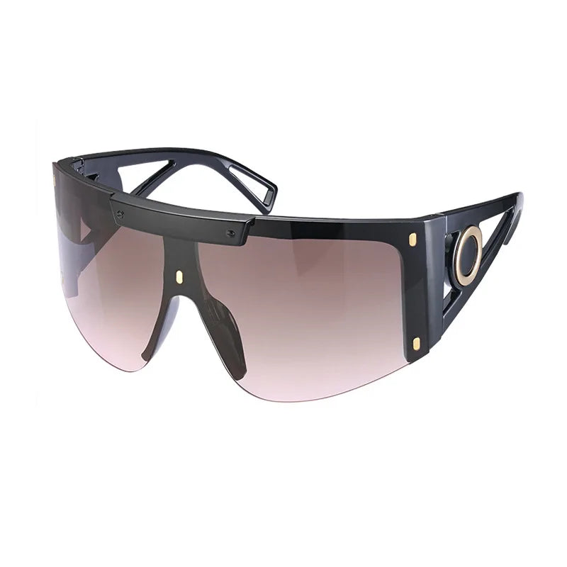 Black New Rimless Spring Luxury Designer Sunglasses