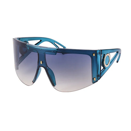 Blue New Rimless Spring Luxury Designer Sunglasses